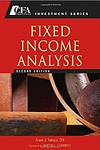 Fixed Income Analysis