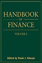 Handbook of Finance