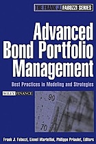 Advanced Bond Portfolio Management