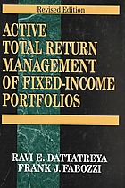 Active Total Return Management of Fixed-Income Portfolios