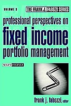 Professional Perspectives on Fixed Income Portfolio Management